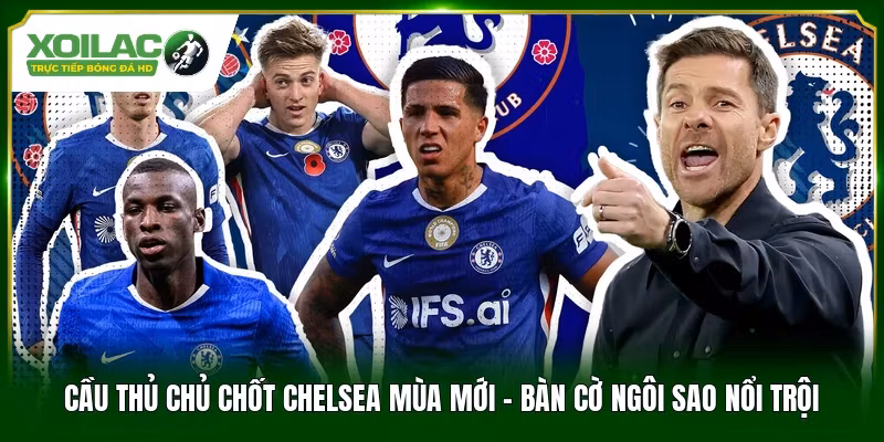 Cầu Thủ Chủ Chốt Chelsea Mùa Mới - Bàn Cờ Ngôi Sao Nổi Trội